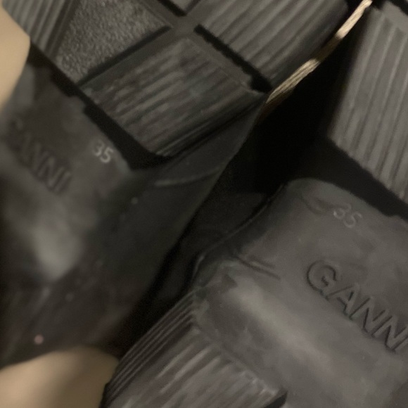 GANNI knee high rubber boots Size 35 - Picture 6 of 14